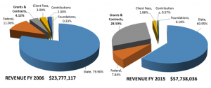 Graphic of ESMV's revenue sources